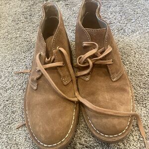 L.L. Bean Women's Tan Suede Ankle Boots